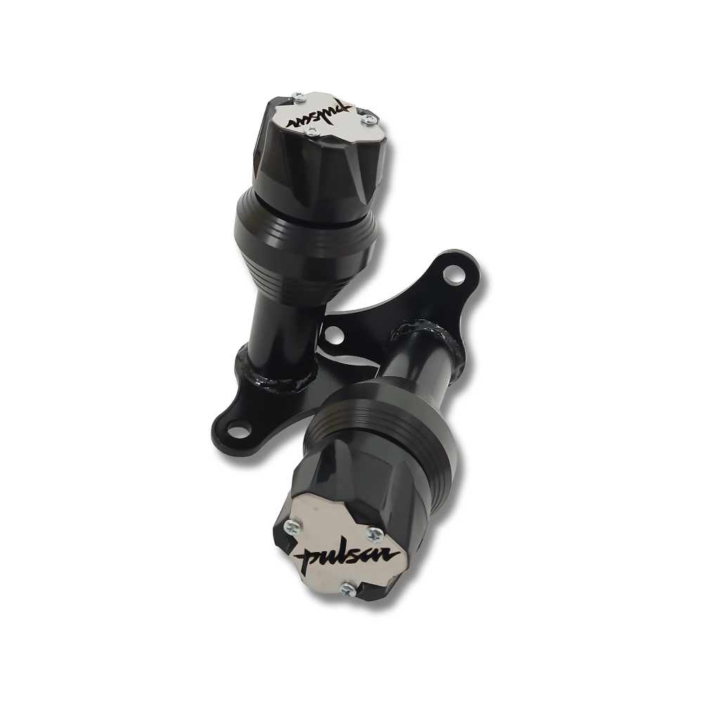 Defensa Slider Punta Redonda Pulsa Ns 160 + Accesorios