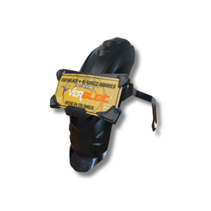 Guardabarro Trasero Hammer Platina Plana + Porta Placa