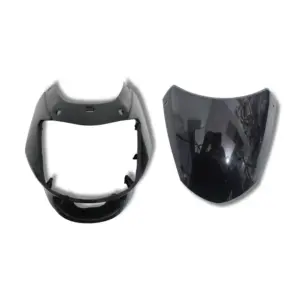 Carenaje Bajaj Boxer CT-100 + Visor color negro
