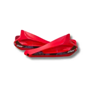 Cortaviento Shark Universal 1/2 Platina Plana color rojo