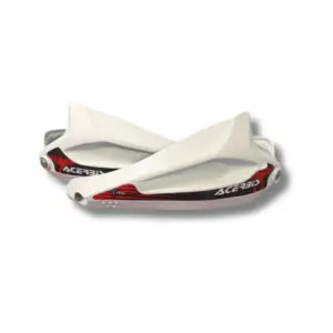 Cortaviento Shark Universal 1/2 Platina Plana color blanco