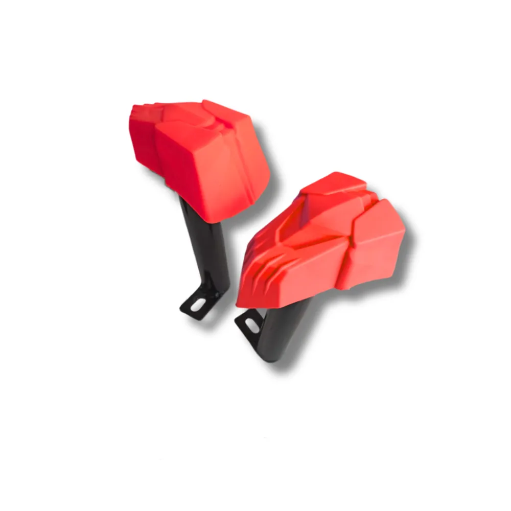 Defensa Universal + Slider Punta Diamante color rojo