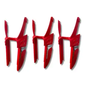 Protector de Barras (H) Universal Con Emblema Suzuki, Honda, Yamaha color rojo
