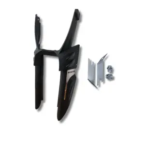 Protector de Barras (H) Universal Con Emblema Honda + Accesorios color negro