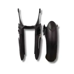 Kit Protector de Barras (H) y Motor (Pico Loro) Con Emblema Yamaha color negro