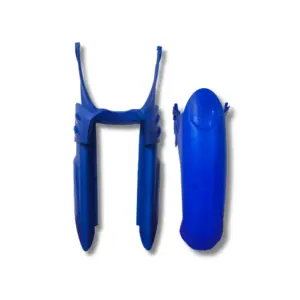 Kit Protector de Barras (H) y Motor (Pico Loro) Con Emblema Suzuki color azul