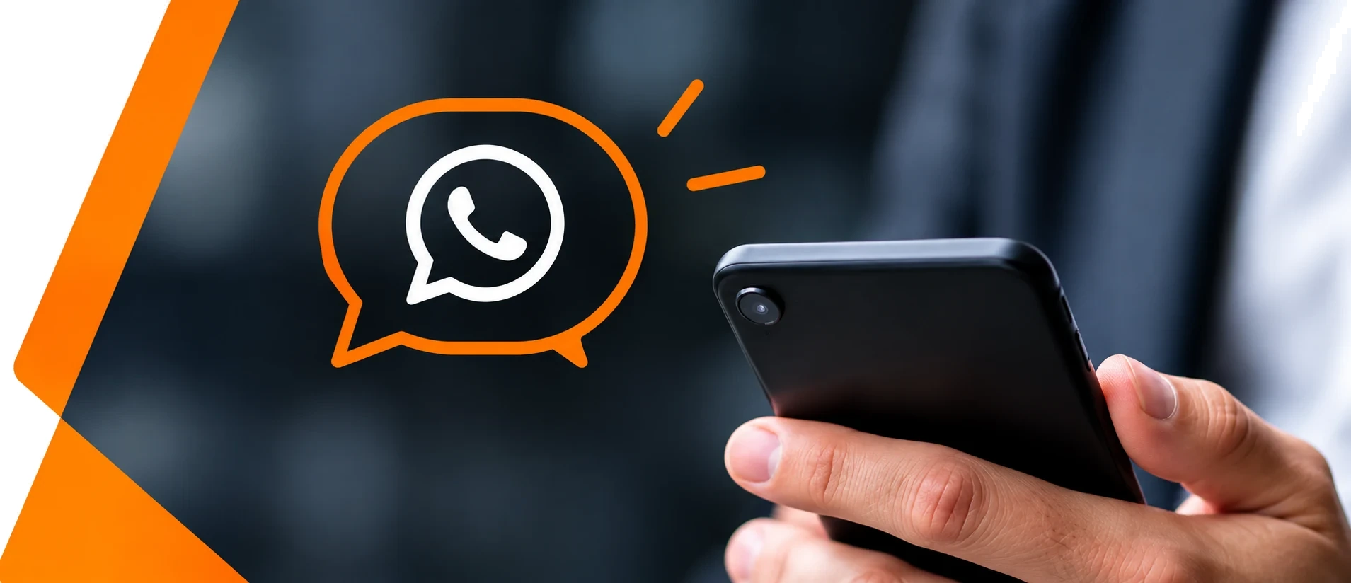 Persona escribiendo por WhatsApp a VERBLEIT